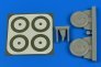 1/32 I-153 Wheels & paint masks
