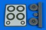 1/32 Bf 108 wheels & paint masks late