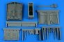 Aires 1/32 TF-104G/CF-104D/F-104DJ Starfighter Wheel Bay