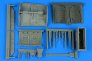 Aires 1/32 F-104A/C Starfighter Soute Roues pour Italeri