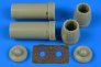 1/48 F/A-18C exhaust nozzles  closed