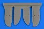 1/48 I-153 Chaika control surfaces