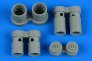 1/48 F5/F Tiger II exhaust nozzles for AFV/Eduard
