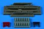 1/48 RF-5E Tiger II pylons & missile launchers AFV