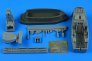 1/48 F-22A Raptor cockpit set for Academy