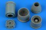 AIRES F-2A/B Tuy�re �chappement Ferm�e 1/48 Hasegawa