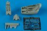 Aires Upgrade set: J35F/J Draken cockpit set