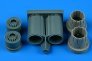 1/72 Eurofighter Typhoon exhaust nozzles new for Revell