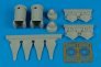1/72 F/A-22 Raptor exhaust nozzles (HOBBYB)