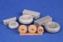 1/48 B-26B/C Marauder Undercarriage Wheels for ICM image 2