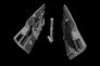 1/72 Curtiss P-40 Cockpit Sidewalls and Control Column image 2