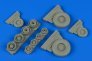 1/48 F-14A Tomcat weighted wheels image 2