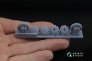 1/48 I-16 Wheels late with separt hubs & wheels image 2