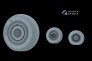 1/48 Su-30SM Wheels set with weighted tires for Zvezda image 3