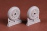 1/24 Supermarine Spitfire 3-spoke wheels for Airfix Mk.IXc image 1