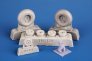 1/48 Henschel Hs 129B Wheels for Hasegawa/H.2000 image 1