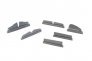 1/72 Dewoitine D.520 Control Surface set