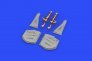 Brassin 1/48 P-51D undercarriage legs BRONZE