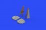 Brassin 1/48 P-51D undercarriage legs BRONZE image 2