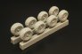 1/72 Wheels for 9K714 OKA / SS-23 Spider for Hobby Boss