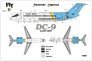 1/144 McDonnell Douglas DC-9 10/20 Summer Express image 1