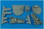 Aires Upgrade set: F8F-1 Bearcat wheel bay