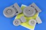 1/32 Late wheels for F-4E/F-4F/F-4G RF-4C/RF-4E Phantom II image 1