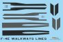 1/32 McDonnell F-4E/RF-4E Phantom WALKWAYS image 1