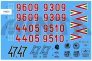 1/32 Decal MiG-21 MF(Hun.AF 4405, 9606,9309, 9510) image 1