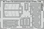 1/48 SET F-16 reinforcement straps STEEL