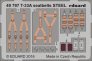 SET T-33A seatbelts STEEL Colour Photoetched