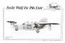 Planet 1/72 Focke-Wulf Fw-19a Ente Kit Aereo