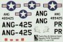 Blue Rider P-47N Thunderbolt Puerto Rico ANG 1947 1/72 image 2