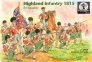 1/72 Highland (Scottish) Infantry 1815. 4 mounted officers