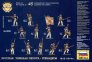 Zvezda Figurines Grenadiers russes lourd 1/72 image 4
