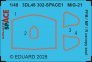 MiG-21 PFM/MF/R Canopy Seal 1/48 for Eduard