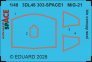 Joint de Verri�re MiG-21bis 1/48 pour Eduard