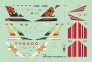 D�calcomanies F-16 Service BE, NL, DK, NO 1/144
