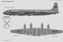 Lima November DC-7C SAS 1/144 D�calcomanies Flotte image 2