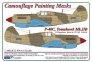 1/32 Curtiss P-40C Tomahawk Mk.IIB Camouflage painting masks image 1