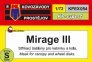 1/72 Dassault_Mirage III for Kovozavody Prostejov