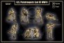 1/32 US Paratroopers Set II WWII image 1