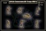 1/72 British Commonwealth troops 40 figures in 8 poses image 1