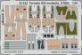 1/32 Tornado GR.1 seatbelts STEEL for Italeri