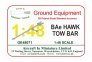 1/48 Hawk Towbar