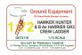 1/72 Hawker Hunter & BAe Harrier GR.3 Crew Ladder