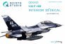 1/32 Lockheed-Martin F-16D Fighting Falcon 3D-Printed & coloured
