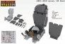 1/48 MiG-21 seat early (EDU)