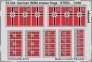 SET 1/350 German WWII ensign flags STEEL
