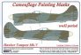 1/32 Camouflage masks Hawker Tempest Mk.V (WWII)